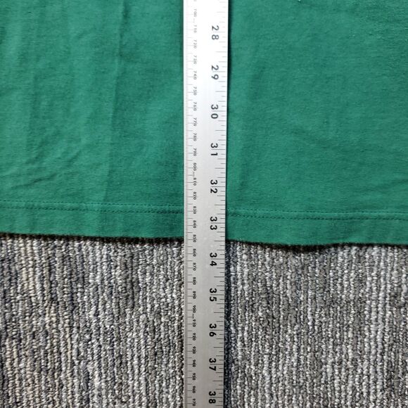 Vintage Enyce Clothing Company - Y2K Graphic Tee - Patches - Green - Mens XL - Picture 10 of 13